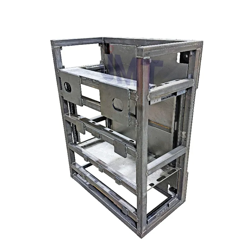 Custom Manufacture Sheet Metal Chassis | OEM Precision Steel Structure Fabrication Service | Mass Production to Drawings