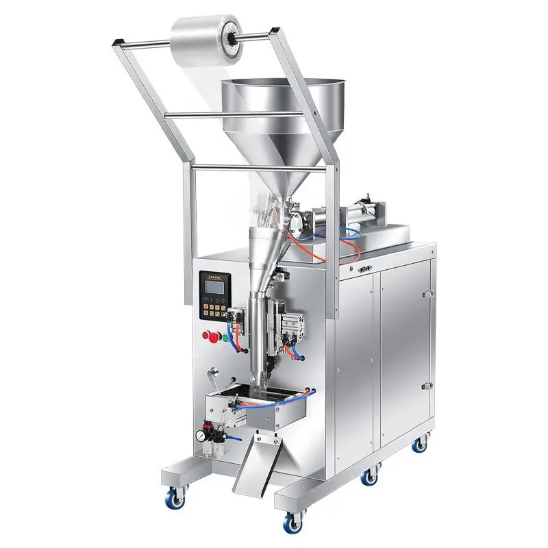 

Stirring Equipped Liquid Paste Filler Realize Accurate Dosing For Soymilk Chili Oil And Condiment Sauce Daily Packaging Needs