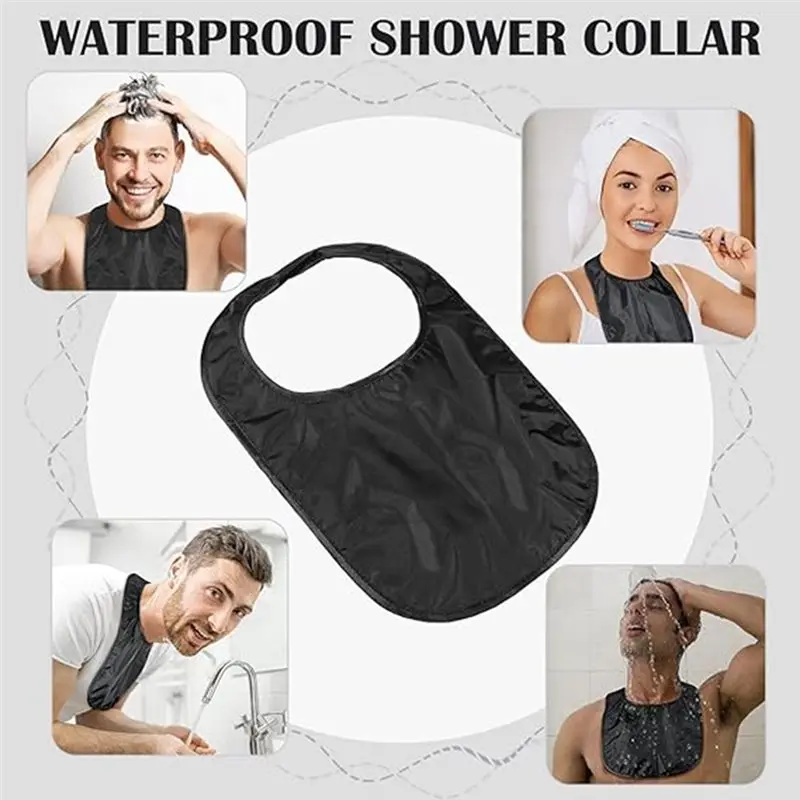 【FLASH-SALE!】Breathable Adjustable Tracheostomy Shower Cover 2 Pcs Waterproof Laryngectomy Neck Stoma Protector