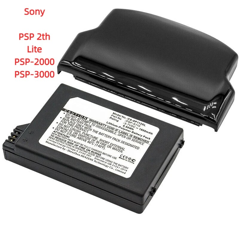 

Battery for Sony PSP-S110 Lite PSP 2th PSP-2000 PSP-3000 PSP-3004 Slim PSP-3001