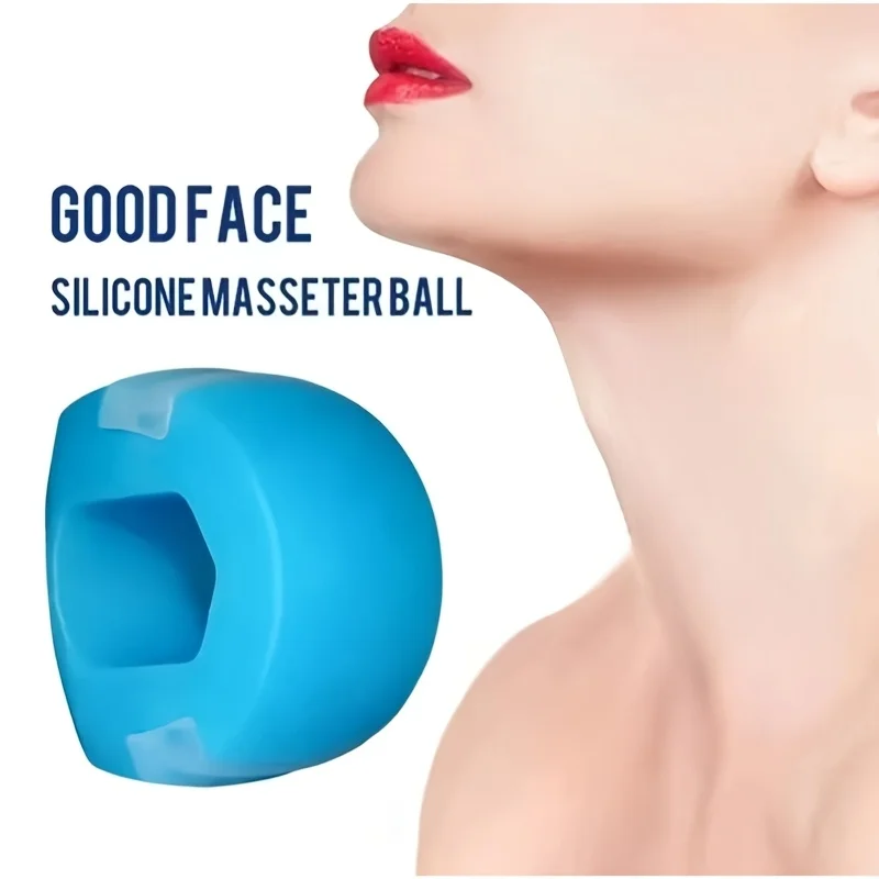 3-teiliges Set Kiefertrainer. Kau-Biss-Exerciser für Gesichtsfitness und Masseter-Training. – Detail 2