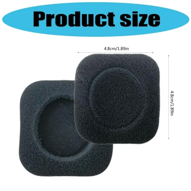 E8BA Earpads Ear Bads cho H150 H151 H130 H250 nghe Earmuffs nghe mềm nghe