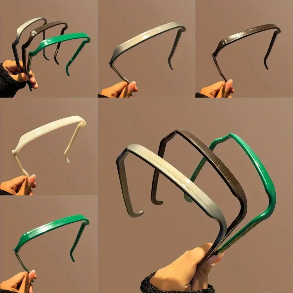 

Minimalist Geometric Hair Hoop Square Wide Headband for Women Travel Fashion Daily Party Hair Accessories Headwear