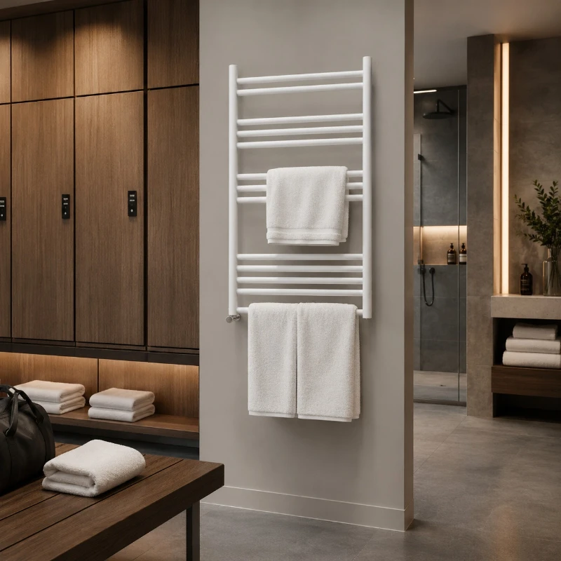Stainless Steel Electric Towel Rack Wall Mounted Towel Warmer Waterproof Clothes Dryer Moisture Proof Bathroom Accessories