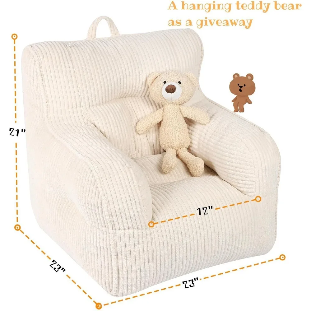 Bean Bag Chair with a Plush Bear