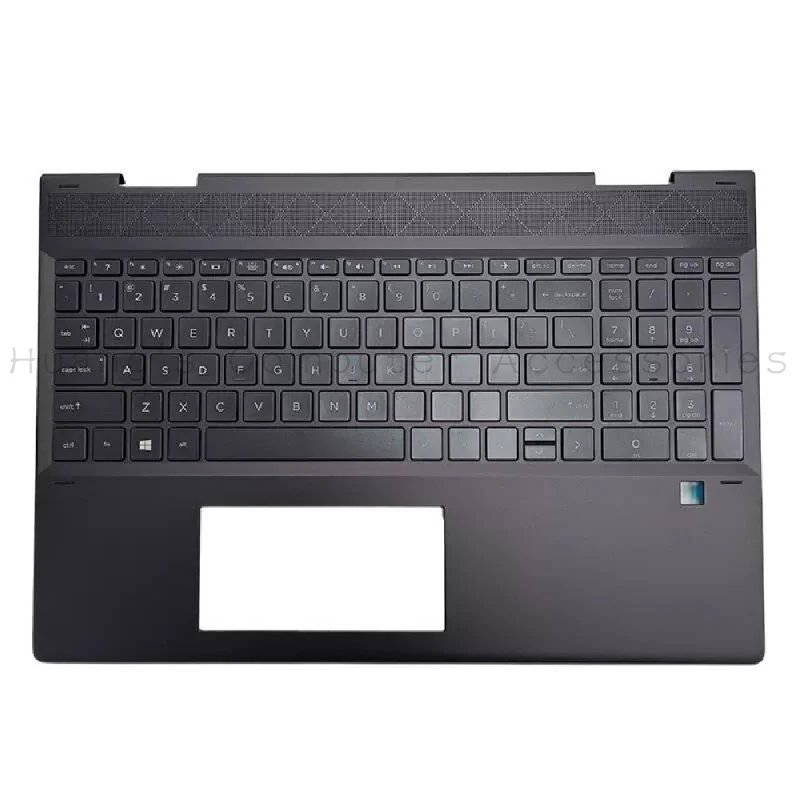 A+Original Laptop Palmrest Keyboard Upper Case L53987-001 For HP X360 15-DR 15-DS 15M-DR TPN-W142 Backlit Replacement