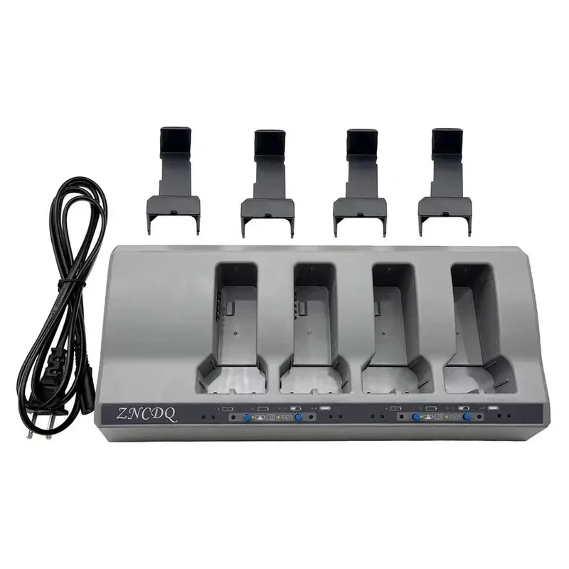 

(Sea shipping) 4 Bay Charger for Trimble GPS S8 S6 R10 54344 76767 79400 Battery Total Station Four Ports Battery Slot