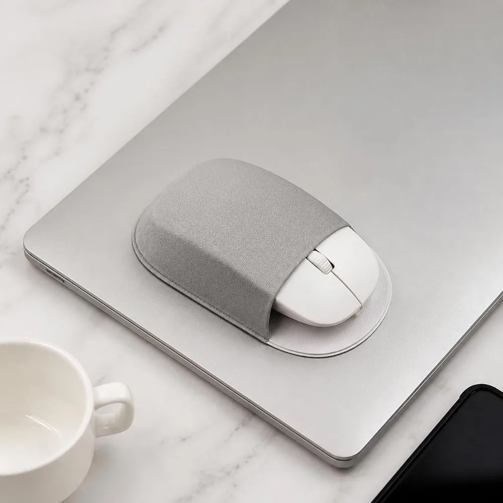 Accessories Universal Laptop Mouse Holder Stick-On Self-Adhesive Mouse Pouch Durable Mouse Sleeve