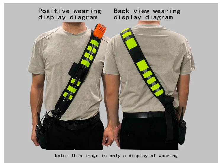 Firefighters And Patrol Duty tactical Widen shoulder straps rescue teams Two Way Radio shoulder straps  walkie talkies backpacks