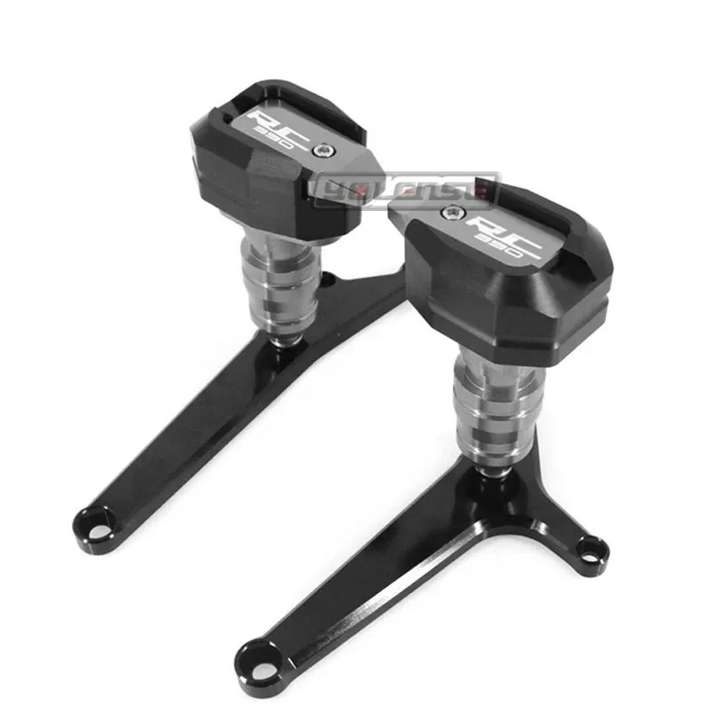 Moto Protezione dalla caduta Paratelaio Carenatura Guard Anti Crash Pad Protector Per KTM RC 390 RC390 2016-2021 2017 2018 2019