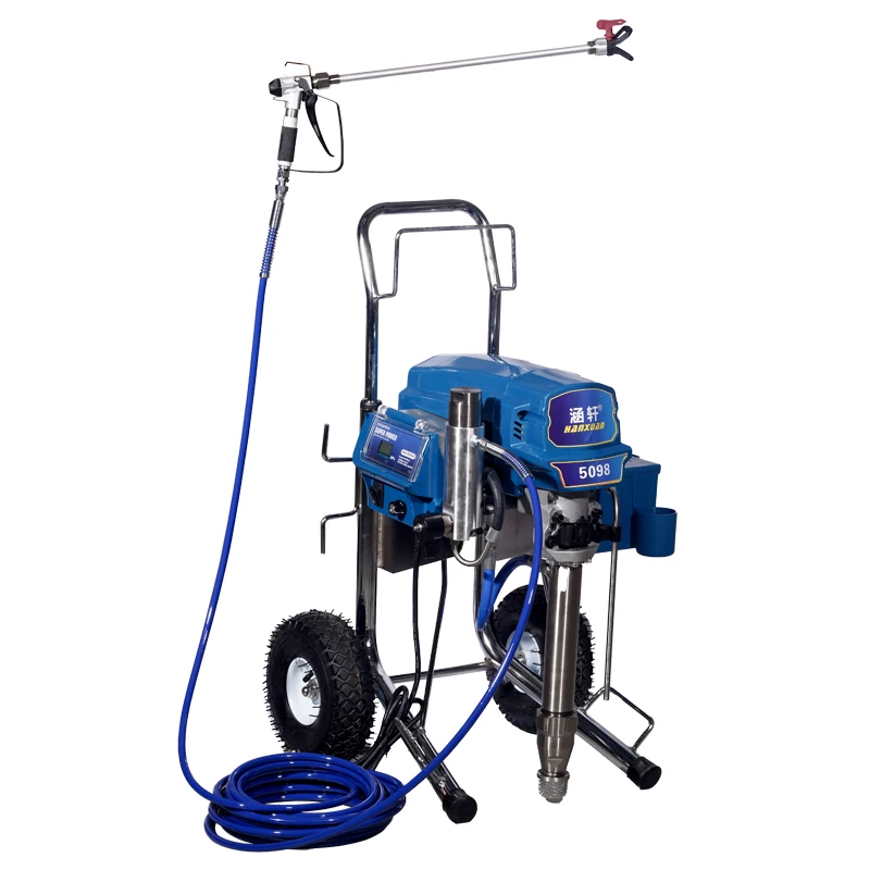 Professional 220V Large Electric High-Voltage Brushless Motor Airless Spray  Latex Paint Coating Power Spraying Machine