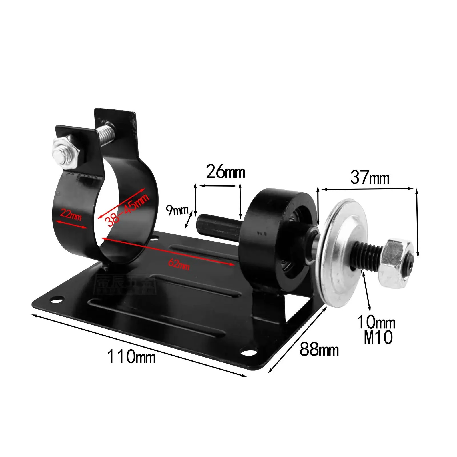 Electric Drill Cutting Stand M10 Thread for Cutting Polishing Shaping Rock