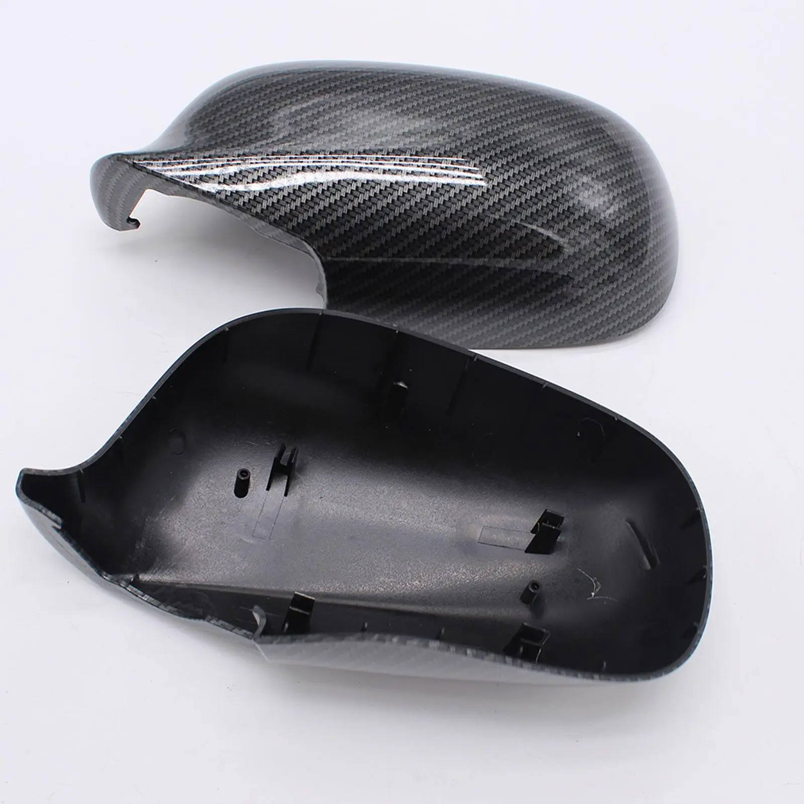 Durable Car Wing Mirror Housings Plastic Left Right Mirror Cap Set for Saab 9-3 9-5 2003-2009
