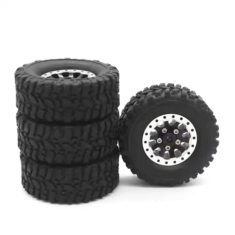 Outer Diameter 66mm Thickness 25mm Rubber Tire Climbing Tire Suitable for RC Car Naughty Dragon C14 C24 C34 B14 B24 MN-78 D90