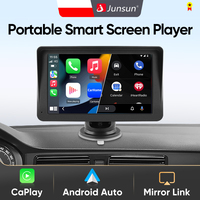 Junsun 7 Inch Touch Screen Car Portable Tablet Wireless CarPlay Android Radio Bluetooth Navigation Car Multimedia Player GPS