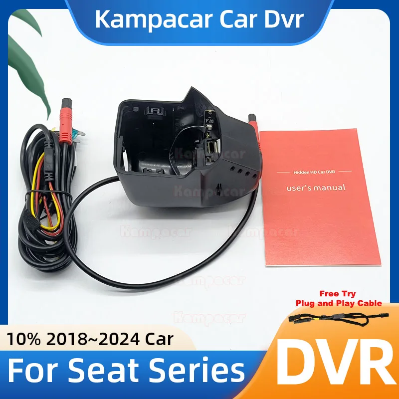 ST11 1K 2K 4K Plug and Play Car Dvr Dash Cam DashCam for Seat 86mm Tarraco VW Tiguan 2 Tayron Taos Multivan Teramont 2018-2024