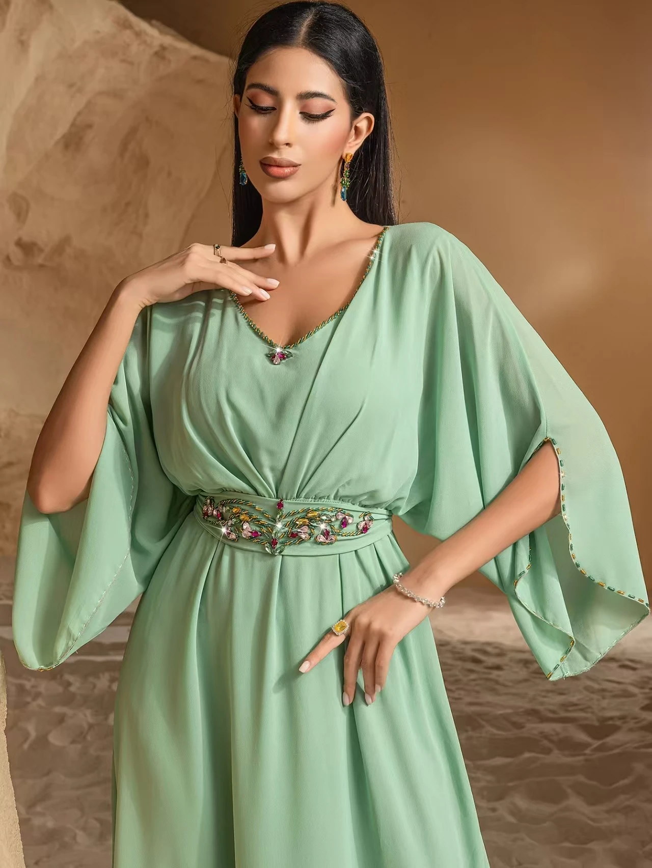 Hand Sewn Diamond V… - image