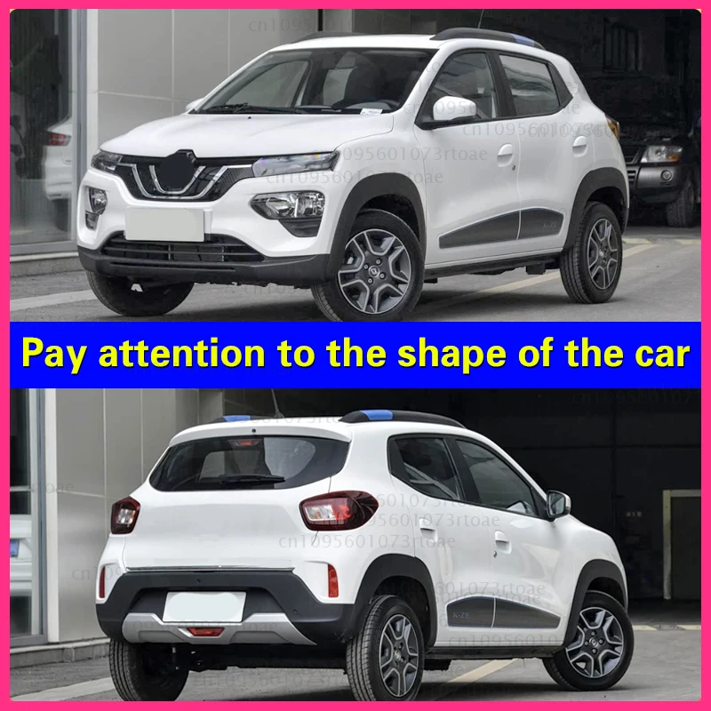 4Pcs for Renault Kwid E-Tech Dacia Spring eletric City K-ZE IKCO K112 climber Splash Guards mudguard fender mudflaps mud flaps