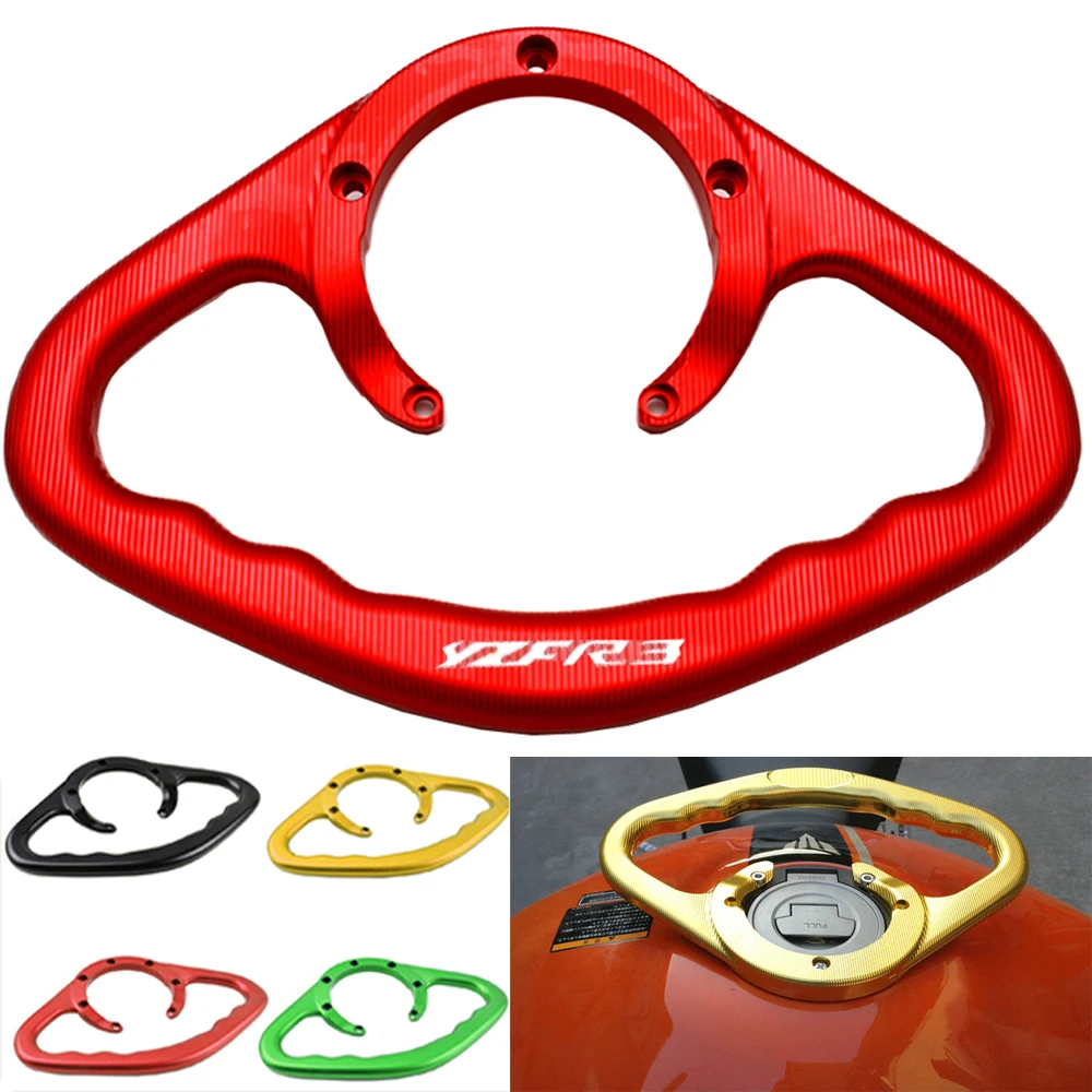 

For YAMAHA YZF R25 R3 2015 2016 2017 2018 2019 2020 CNC Motorcycle Passenger Handgrips Hand Grip Tank Grab Bar Handles Armres