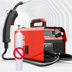 DNB-1200 Non gas two protection welding machine 1200 household 220V three in one industrial welding machine galvanized pipe