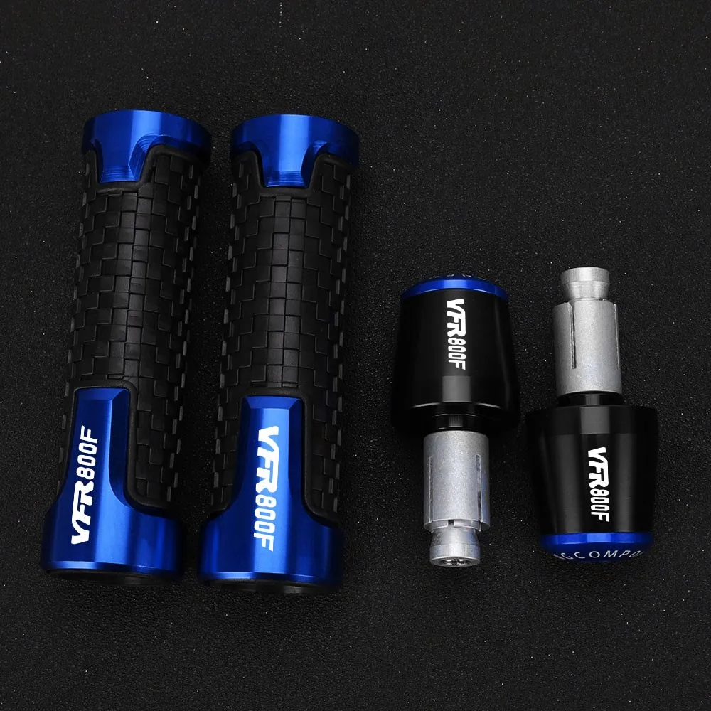 22MM Motorcycle Accessories handlebar Grips Handle Bar Ends Plug Aluminum Part For Honda VFR 800/VFR800F/VFR800 F/Fi/W1/VTEC