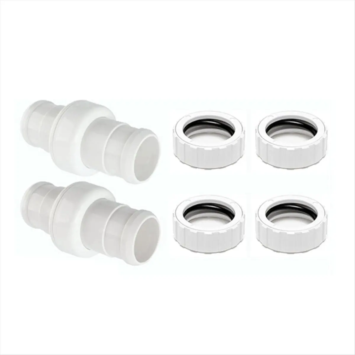 ABPP 2Pack Pool Cleaner Hose Swivel 9-100-3002 & Hose Nut 9-100-3109 Combo Replacement Kit for 360 Pool Cleaner