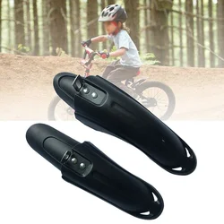 1Pair PVC Bicycle Fenders MTB Bike Mud Front And Rear Guards Mudguard For 12-20 Inch Children Bike Mudguards Cycling Accessories