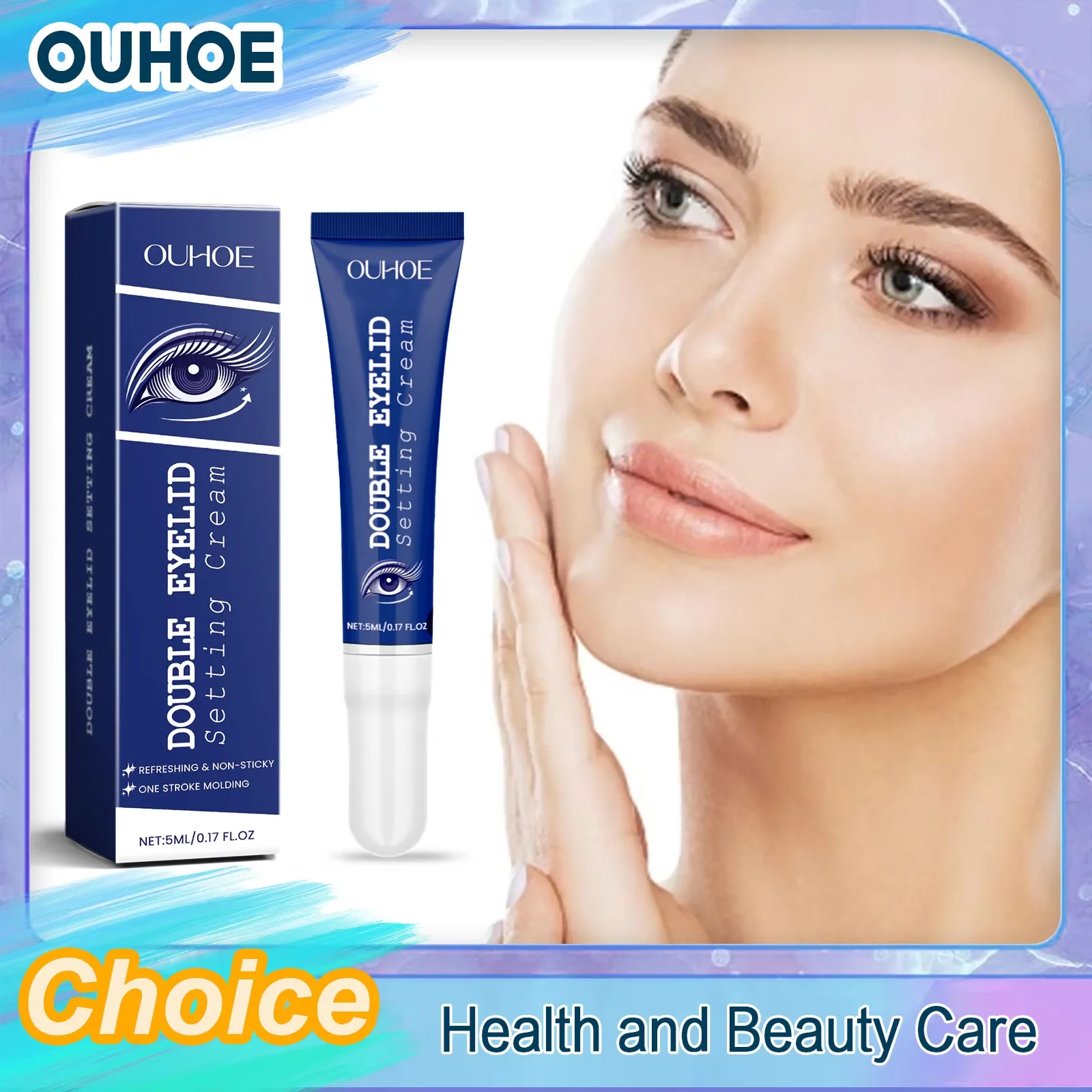 Double Eyelids Shaping Cream Traceless Tightening Waterproof Enhance Eye Styling Quick Dry Lasting Lifting Eyelid Defining Cream