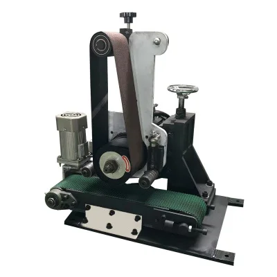 Metal surface sanding machine Laser deburring and rust removal polishing machine Small automatic belt sanding machine