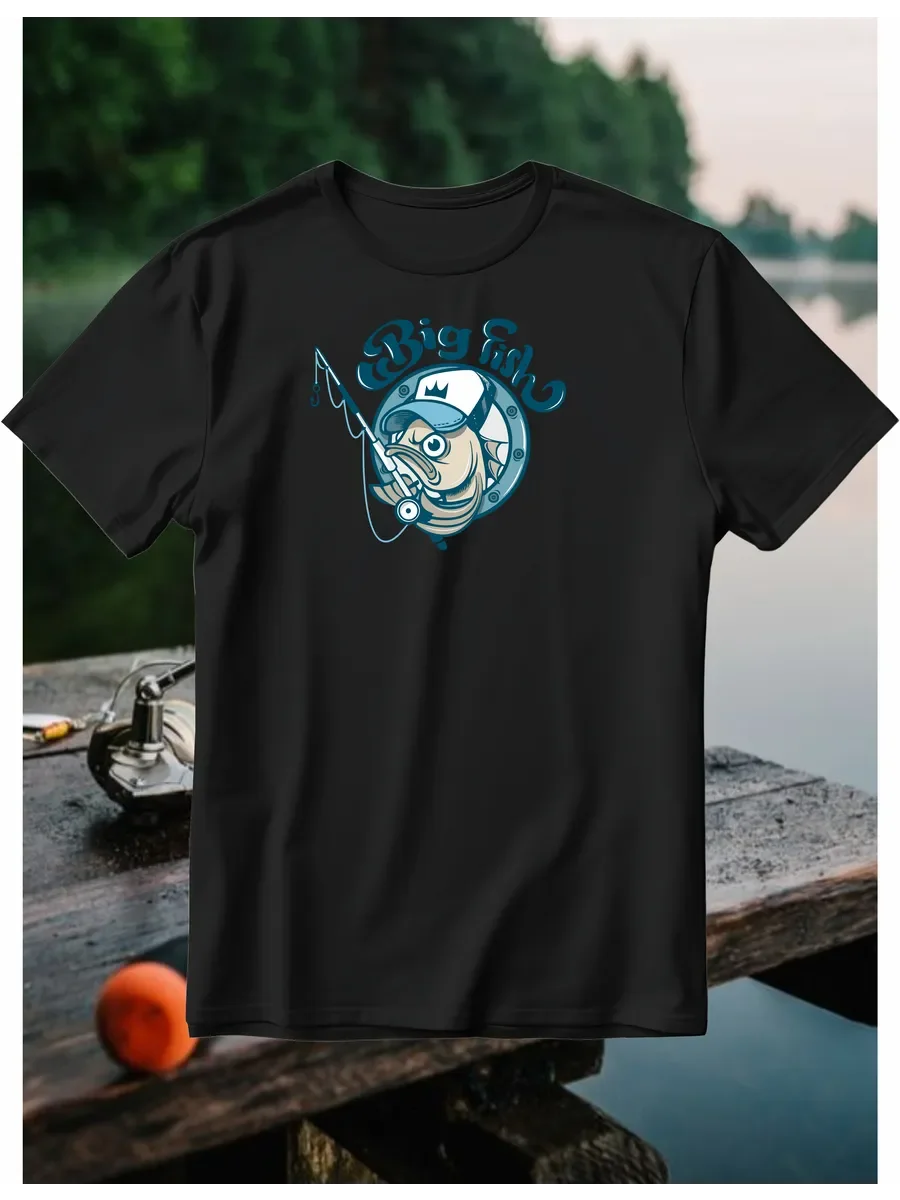 camiseta-grafica-de-pesca-big-fish-art-design-tee-100-algodao-confortavel-top-preto-para-fas-de-pesca-e-roupas-casuais-diarias