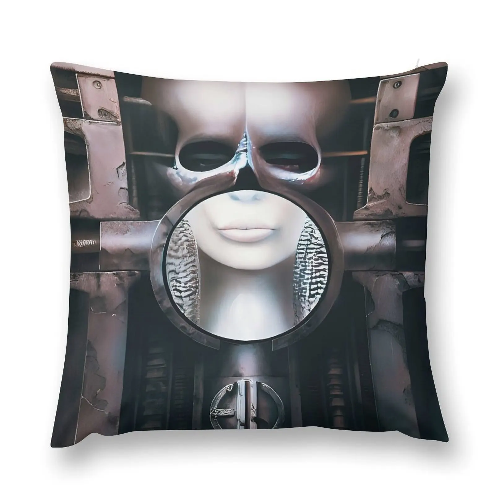 Skull and Woman HR Giger Throw Pillow Rectangular Cushion Cover ornamental pillows Sofa Covers Pillowcase Cushion pillow