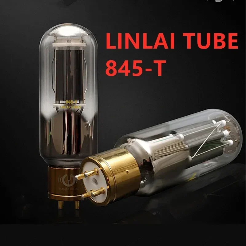 845-T LINLAI رذاذ الكربون الزجاج قذيفة فراغ أنبوب بدلا من 845 أنبوب مُضخّم صوت HIFI مضخم الصوت
