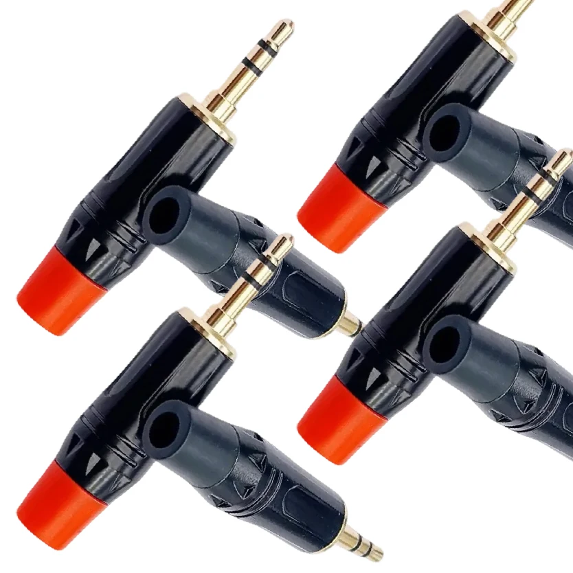 3.5mm Male 3 Poles Headphone Connector Audio Adapter Notebook Mobile Phone Stereo Plug