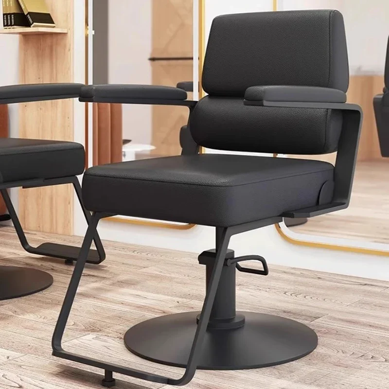 메이크업 빈티지 이발사 의자 미용사 미적 안장 작업 의자 미용실 사무실 의자 Taburete 가구 미용실