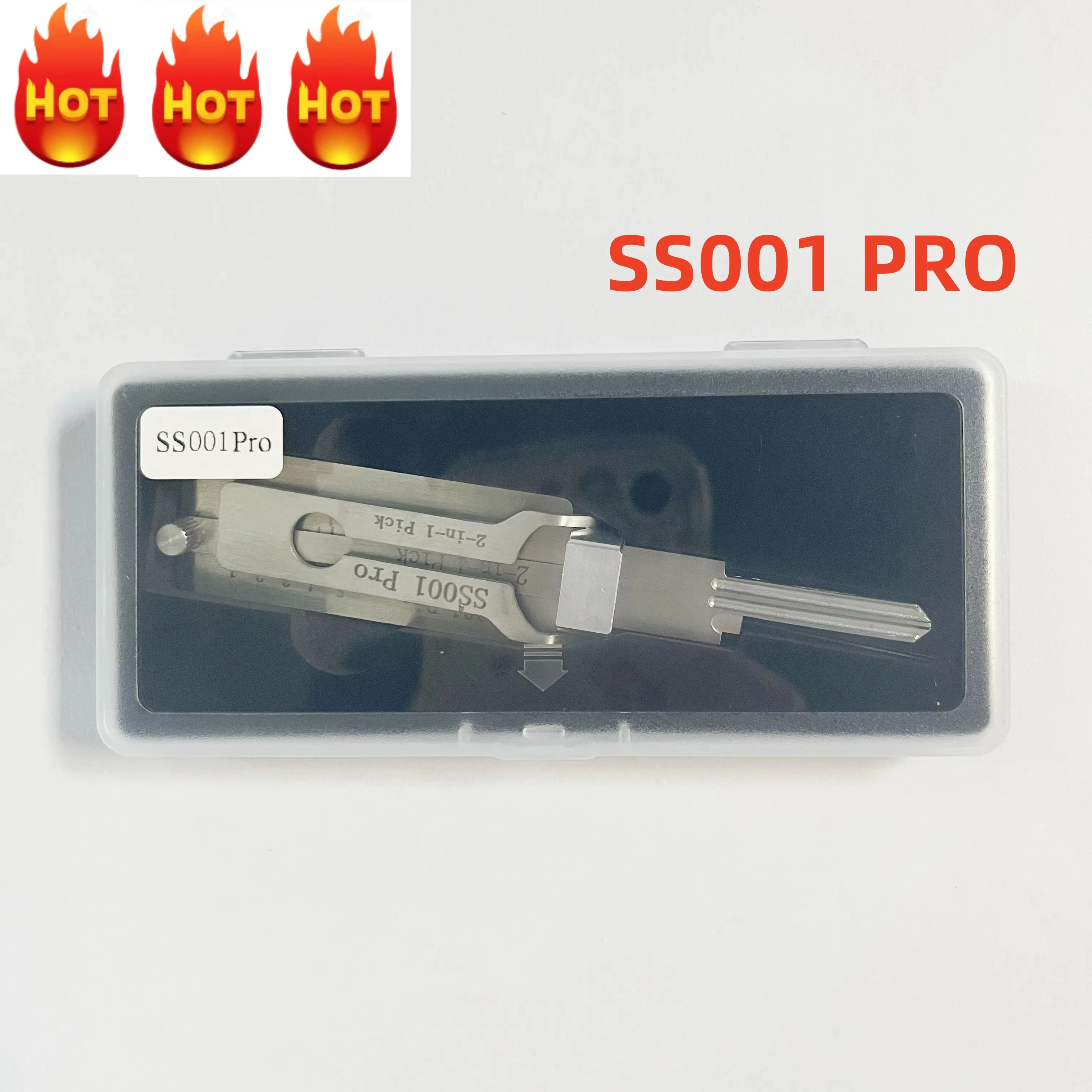 2pcs Lishi 2 in 1 Tools SS002 SS001 pro KW1 KW5 SC1 SC4 Lishi tool For Door Civil Lock Opener Hand Tool Professional Locksmith