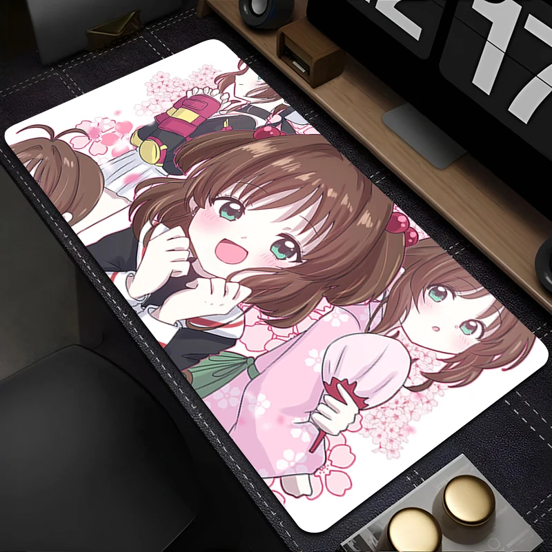 

Mousepad Laptop Mouse Pad Office Accessories PC Keyboard Pad Rubber Cup Mat Soft C-card Captor Sakura Mouse Mat Large Desk Mat