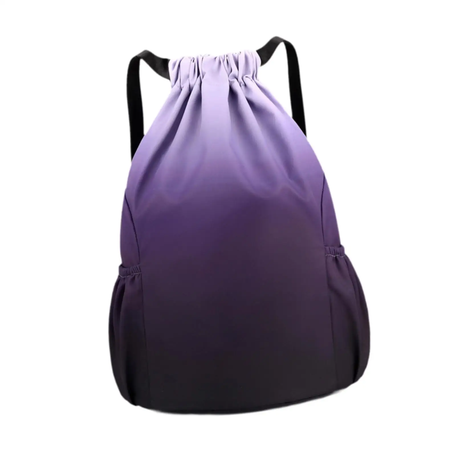 Drawstring Backpack Men Women Lightweight Sport Gym Sackpack Sports Gym Bag for Rugby Ball Hiking Volleyball Shopping view 2