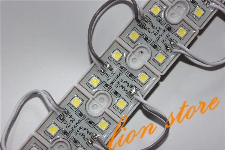 Imagem -04 - Módulo Impermeável Leds Ip65 dc 12v 5054 Branco 20100 Pcs