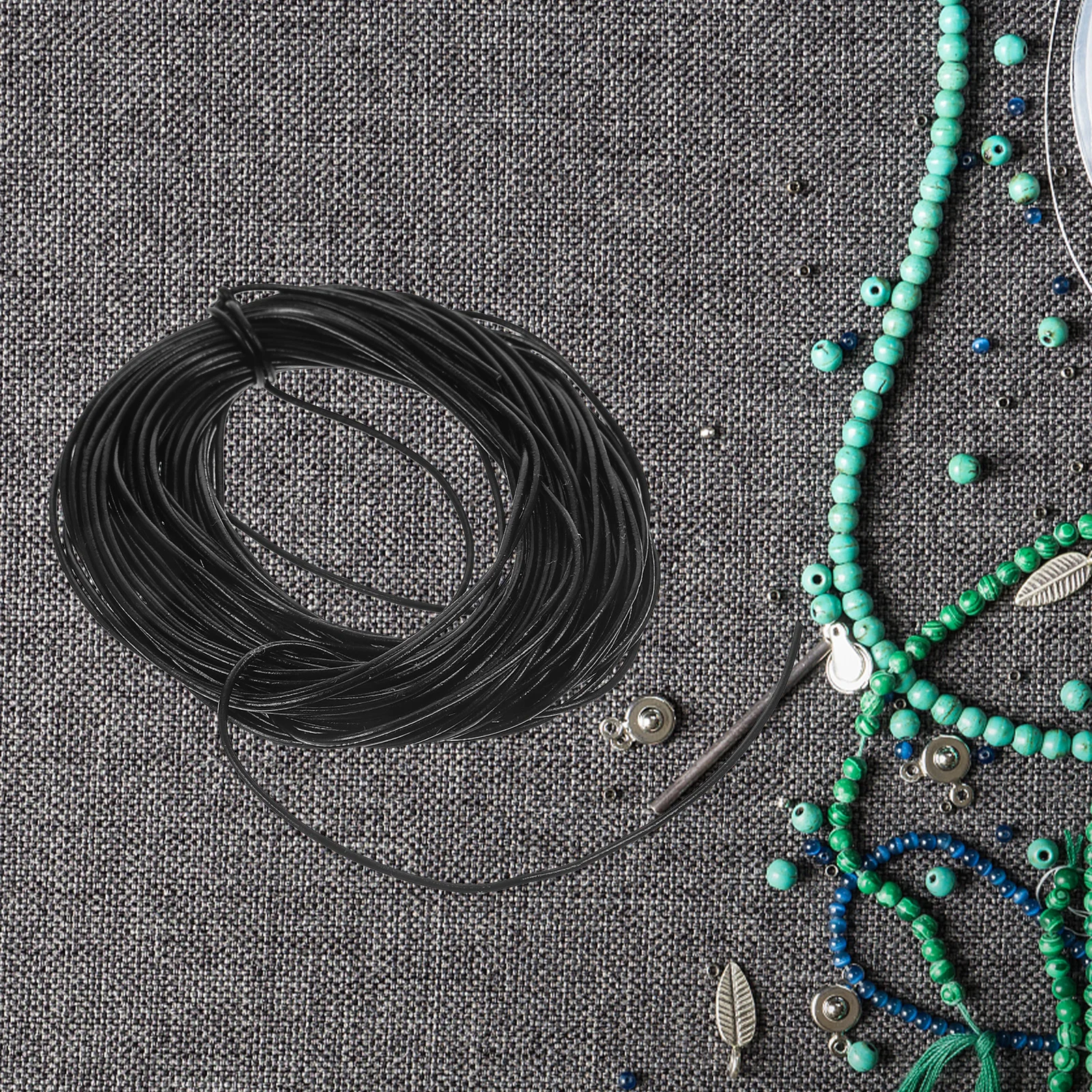 Cowhide Rope Accessories String Ropes Cord Nylon Jewelry Making Necklace Handmade Cords