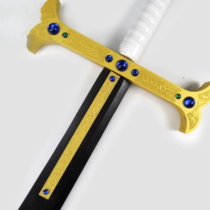 Large Dracule Mihawk Katana Eagle Sword Wooden Ninja Knife Anime Cosplay Prop Real Full Size Japanese Katana Samurai Sabre Toy