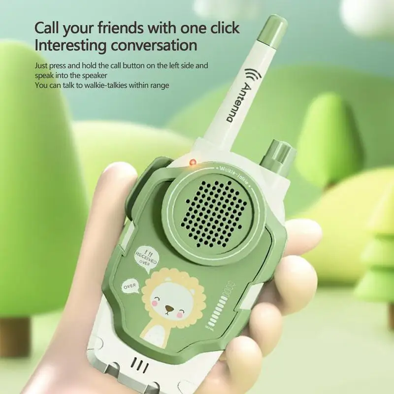 Children Walkie Talkies Long Range Wireless Child Walky Talky Mini Outdoor Interphone Toy Handheld Two-Way Radio Toy