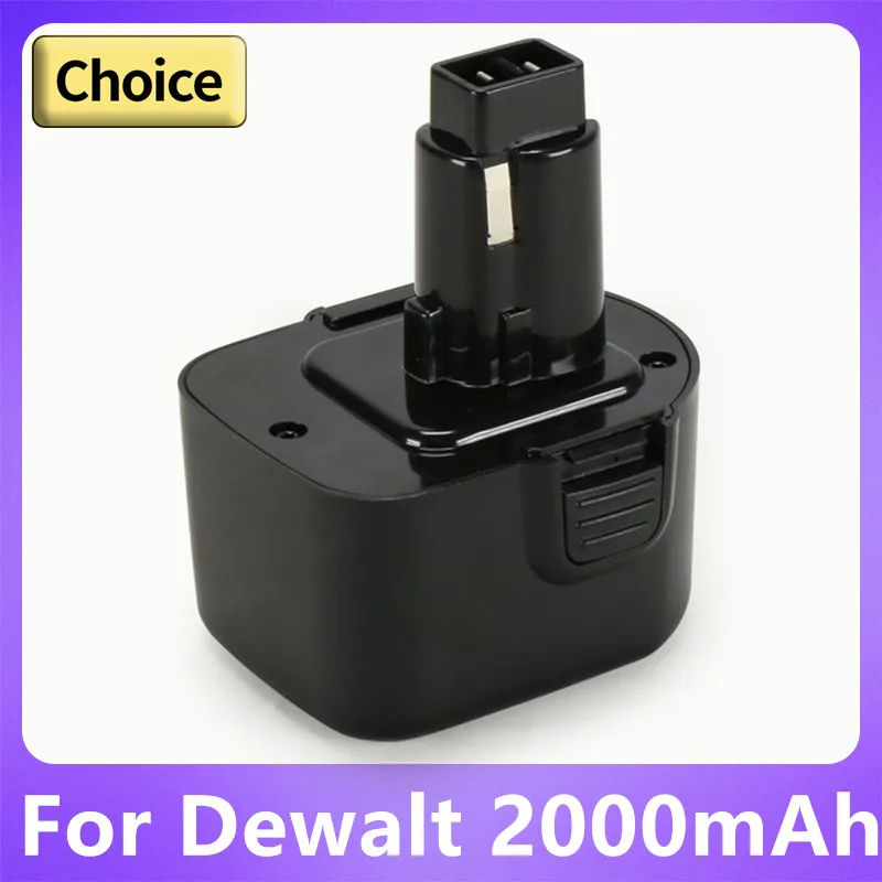 

For Dewalt 12V Battery 100% 2000mAh DC9071 DW9072 DW9071 DE9074 DE9037 DE9071 12 Volt Battery Cordless Power Tool