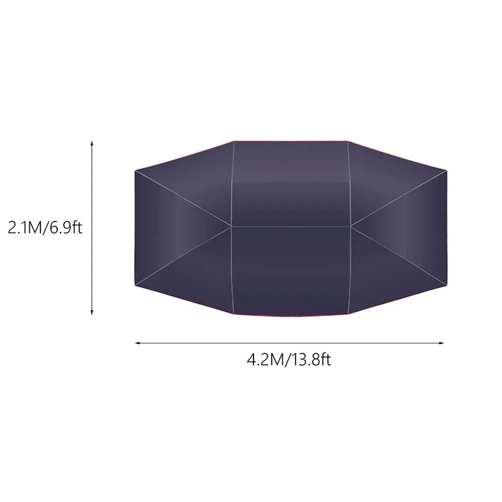 مظلة شمسية لسقف السيارة ، قماش ، مقاوم للغبار ، مقاوم للأشعة فوق البنفسجية ، خارجي ، مقاوم للماء ، مطوي ، غطاء مظلة محمول