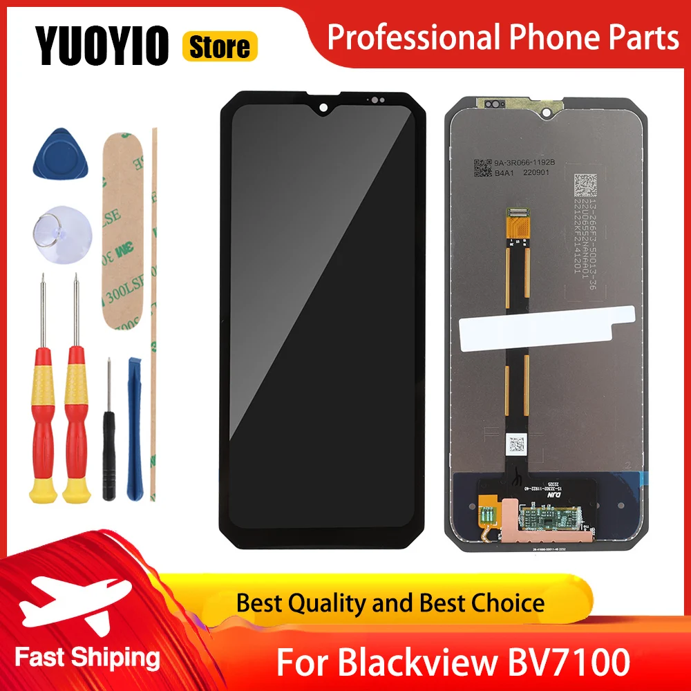 New Original 6.58 Inch Blackview BV7100 LCD Display Touch Screen Digitizer Assembly 100% New Original LCD Touch Digitizer