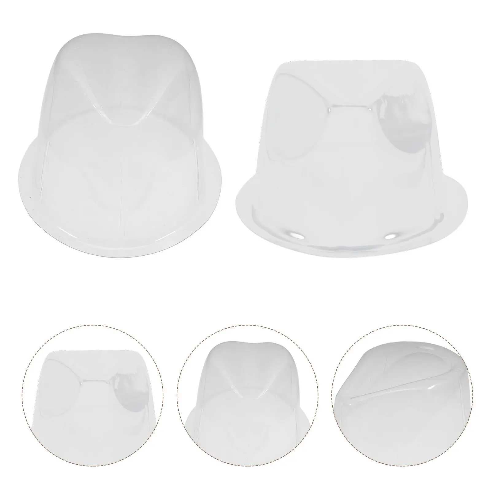 10Pcs PVC Cowboy Hat Support Rack Stable 57Cm Head Circumference Hat Holder Caps Organizer Display Stand Baseball Caps Holder