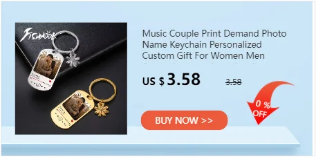 Print Photo Necklace Personalized Custom Gift For Men Woman Couple Family Father Chain Stainless Steel Memorial Souvenir Jewelry