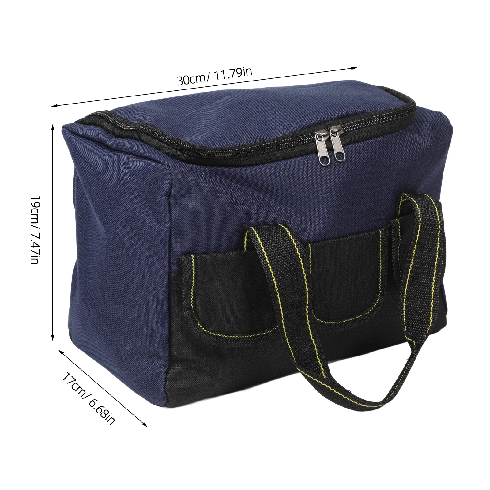 حقيبة تخزين الأدوات المتينة ذات سعة كبيرة وفتحة فم واسعة ومنظم كهربائي عالي التحمل من القماش للإصلاحات