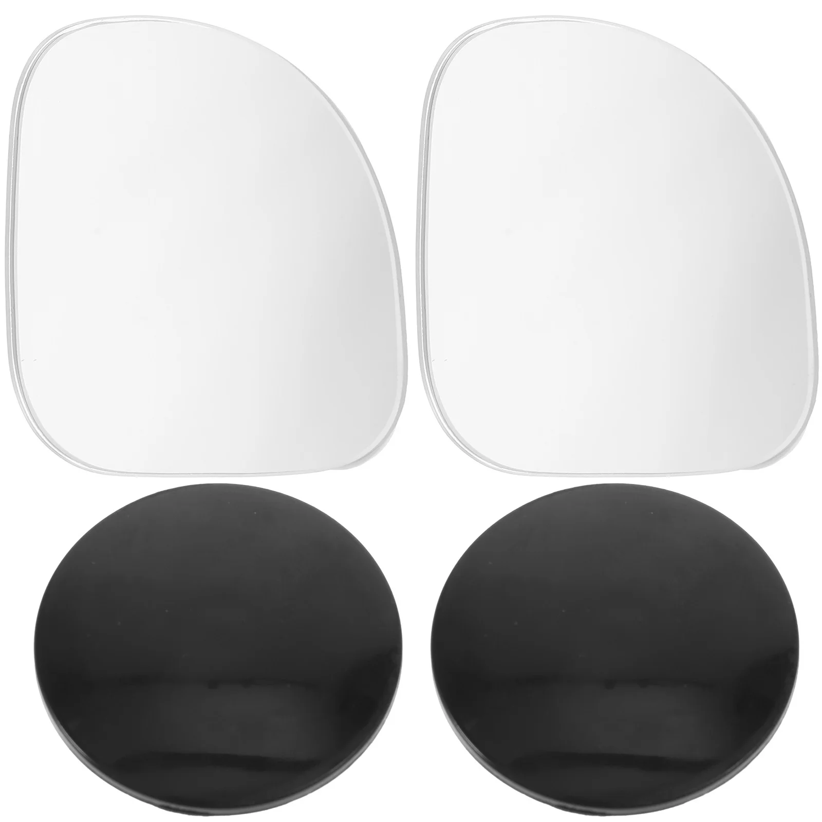 

2Pcs Blind Spot Mirror for Car Multi-Function Adjustable Stick-on Rearview Side Mirror Convex Car Accessories Automotive Safety