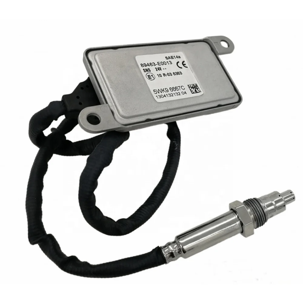 OEM Nitrogen Oxide Sensor 5WK9 6667C 89463-E0013 5WK96667C For Diesel Engine Pick Up Trucks E0010 035155 60540