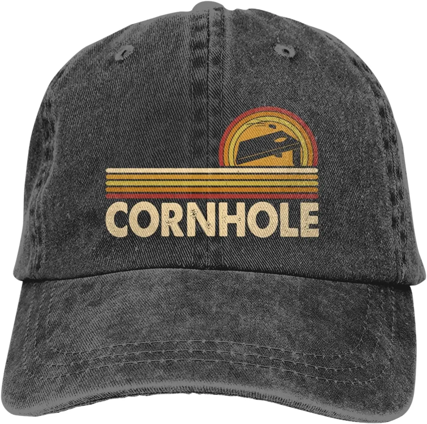 The Man The Myth Cornhole Legend Cap Golf Dad Hat Adjustable Baseball Denim Cap Cotton Hat Men Women